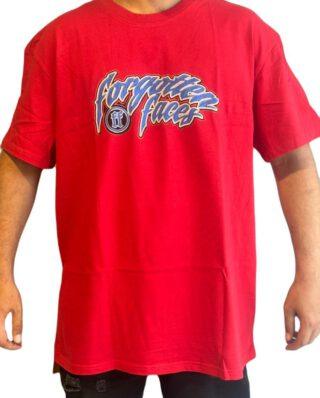 Forgotten Faces Hooded Guy Oversize City Red FOF0158-00491