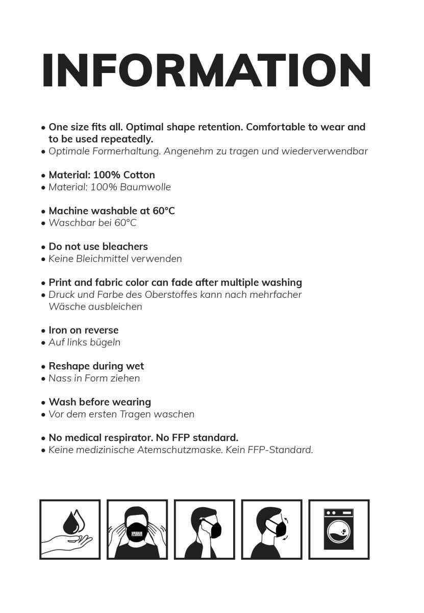 MISTER TEE MT1366 COMPTON FACE MASK BLACK - Image 4