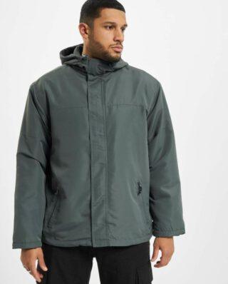KKJLJJLJ BRANDIT WINDBREAKER FRONTZIP ANTHRACITE - Brandit