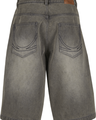 KARL KANI OG WASHED RELAXED BAGGY JORTS GREY KM261-032-1 - KARL KANI