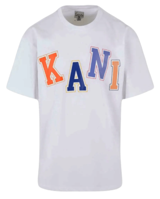 Karl Kani Woven Signature Multicolor Logo White Km241-057-1