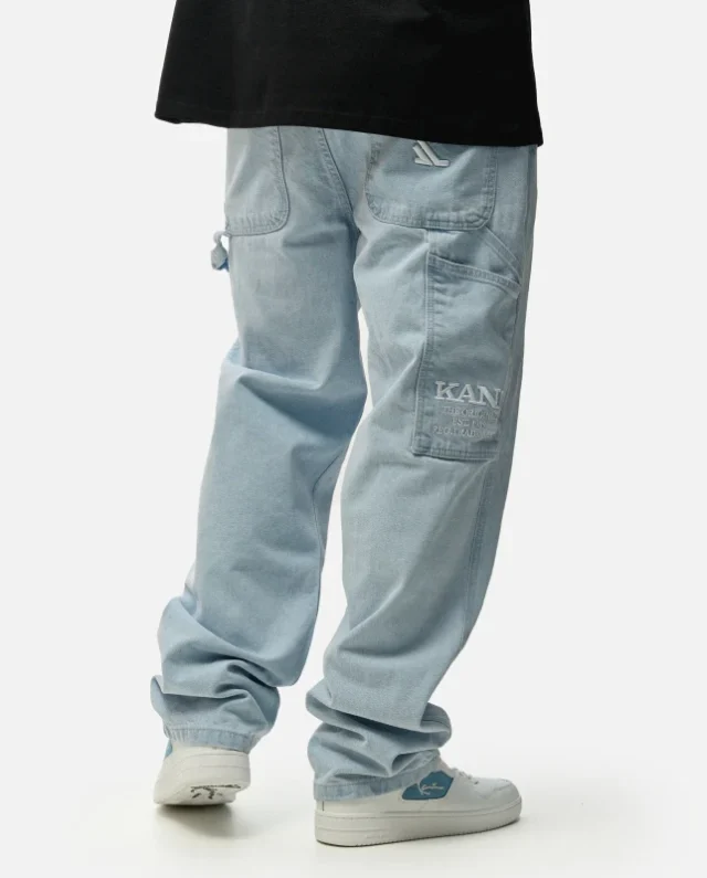 KarlKani-6000501-bleached_blue_281_800x800 Karl Kani Retro Baggy Workwear Denim Bleached Blue KMI-PL063-090-12 - KARL KANI