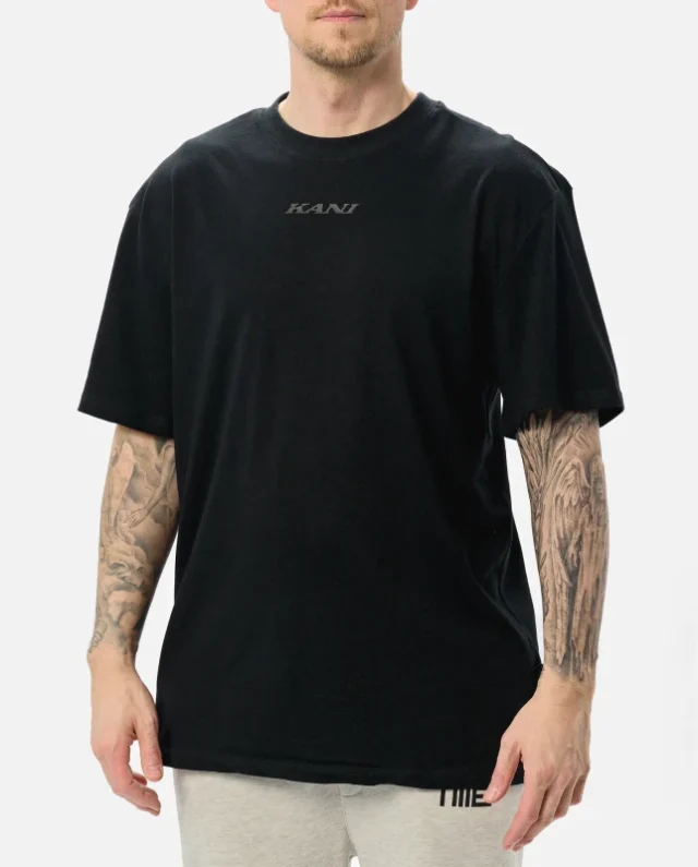 Karl Kani Retro T&L Backprint T-Shirt Black KM251-002-2