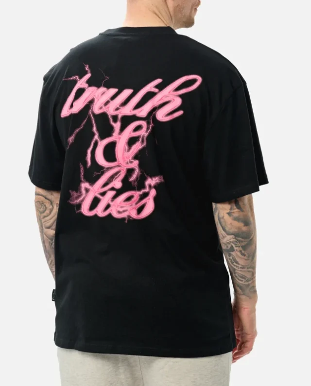 Karl Kani Retro T&L Backprint T-Shirt Black KM251-002-2 - KARL KANI