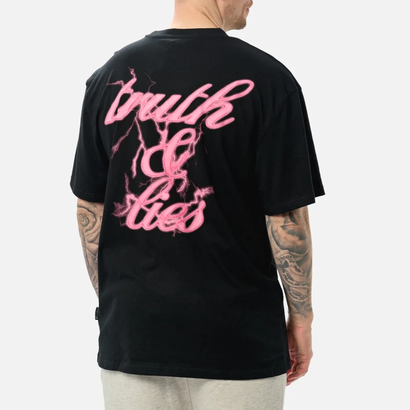 Karl Kani Retro T&L Backprint T-Shirt Black KM251-002-2 - Image 2