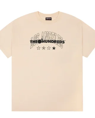 THE HUNDREDS LOADED BAR T-SHIRT OFF WHITE HUNT25S101020