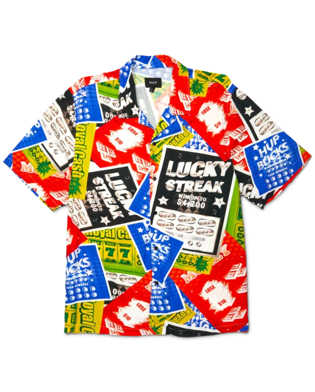 Huf Lucky Resort Shirt Multi BU00232_MULTI