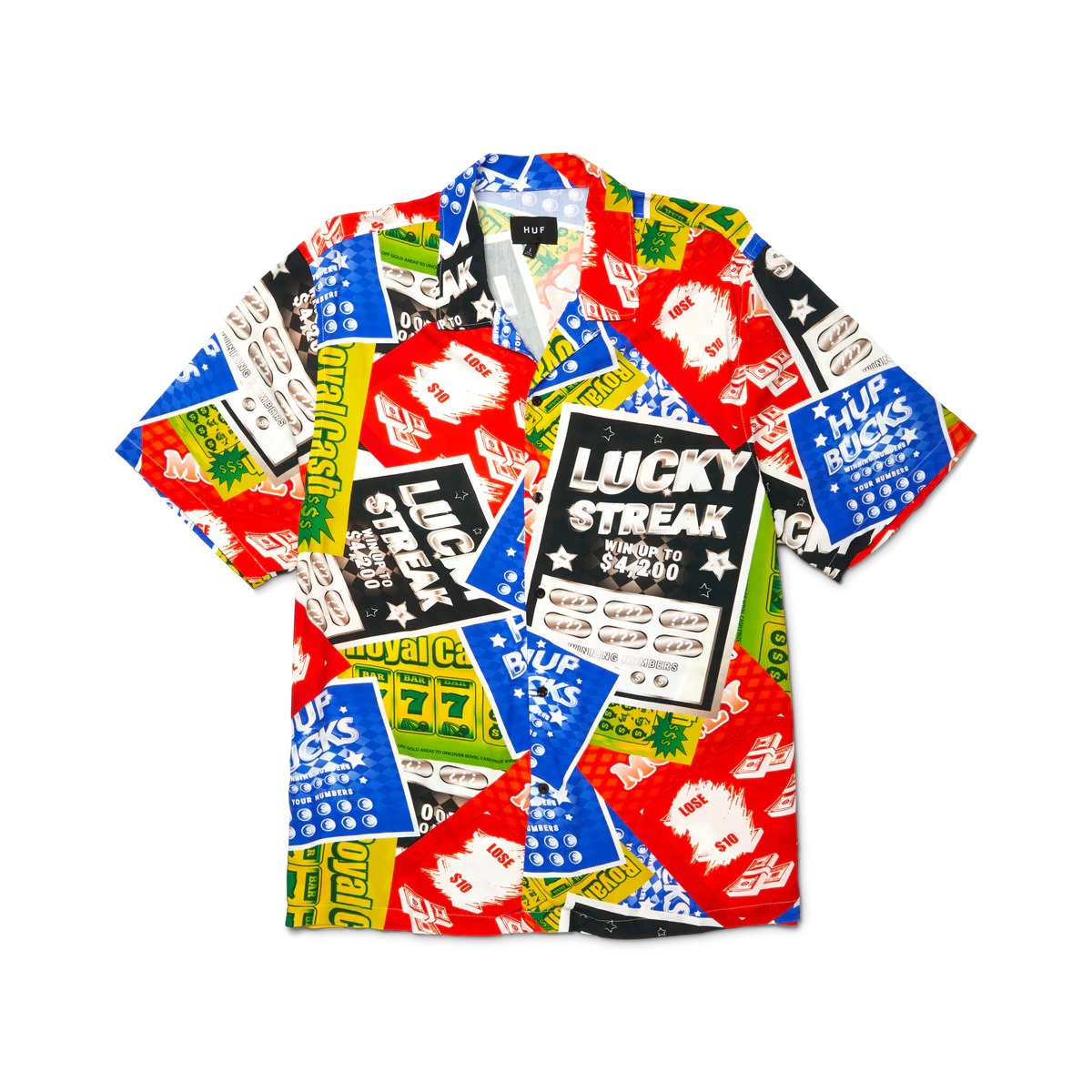 Huf Lucky Resort Shirt Multi BU00232_MULTI