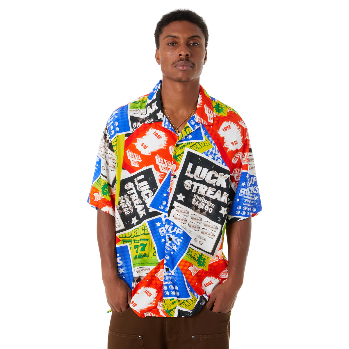 Huf Lucky Resort Shirt Multi BU00232_MULTI - Image 3