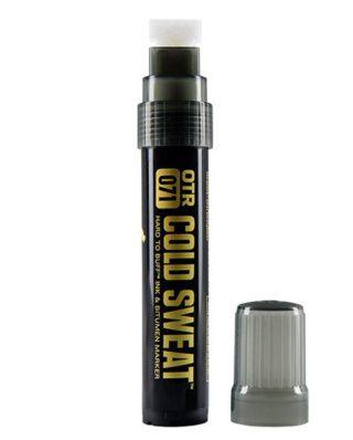 ON THE RUN OTR. 071 COLD SWEAT HARD TO BUFF & BITUMEN MARKER BLACK 20MM