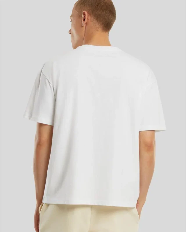 MERCHCODE Deathrow Records Logo Loose Tee White MC1619 - MERCHCODE