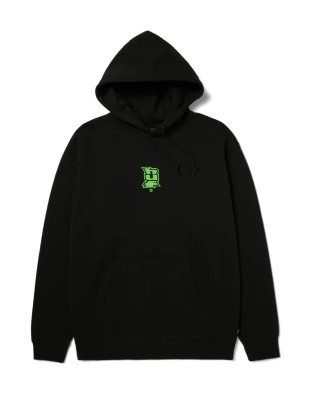 HUF Megablast Pullover Hoodie Black PF00757-BLACK