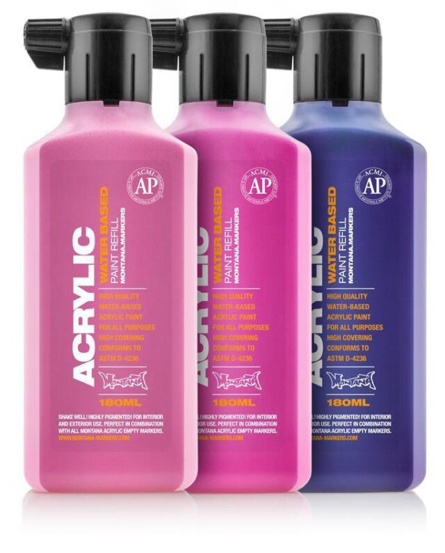 MONTANA ACRYLIC PAINT REFILL 180 ML - Montana