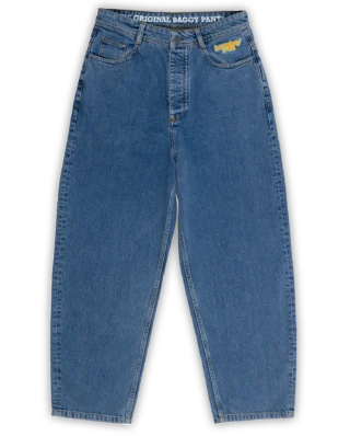Homeboy X-tra Monster Gothic Denim Washed Blue 01PA1900 - HOMEBOY