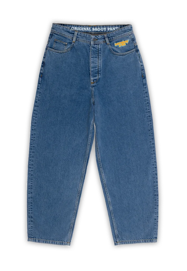 Homeboy X-tra Monster Gothic Denim Washed Blue 01PA1900 - HOMEBOY