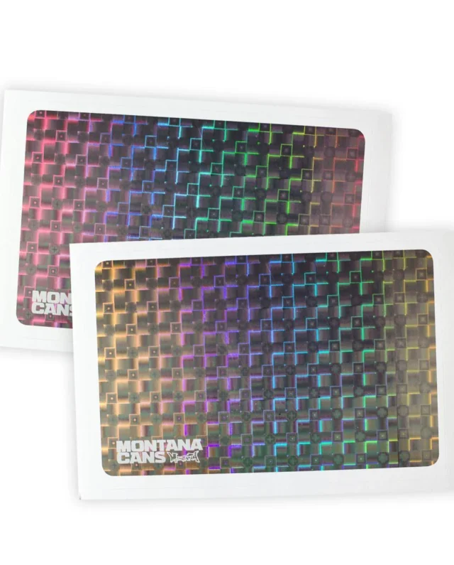 MONTANA 3D HOLOGRAM EGGSHELL STICKER 50 PIECES