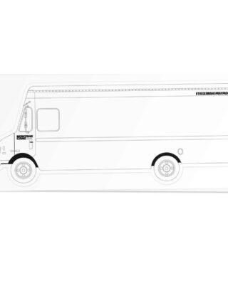 MONTANA CANS STICK TAG VAN STICKER PACK 16 X 8 CM - Vandals on Holidays