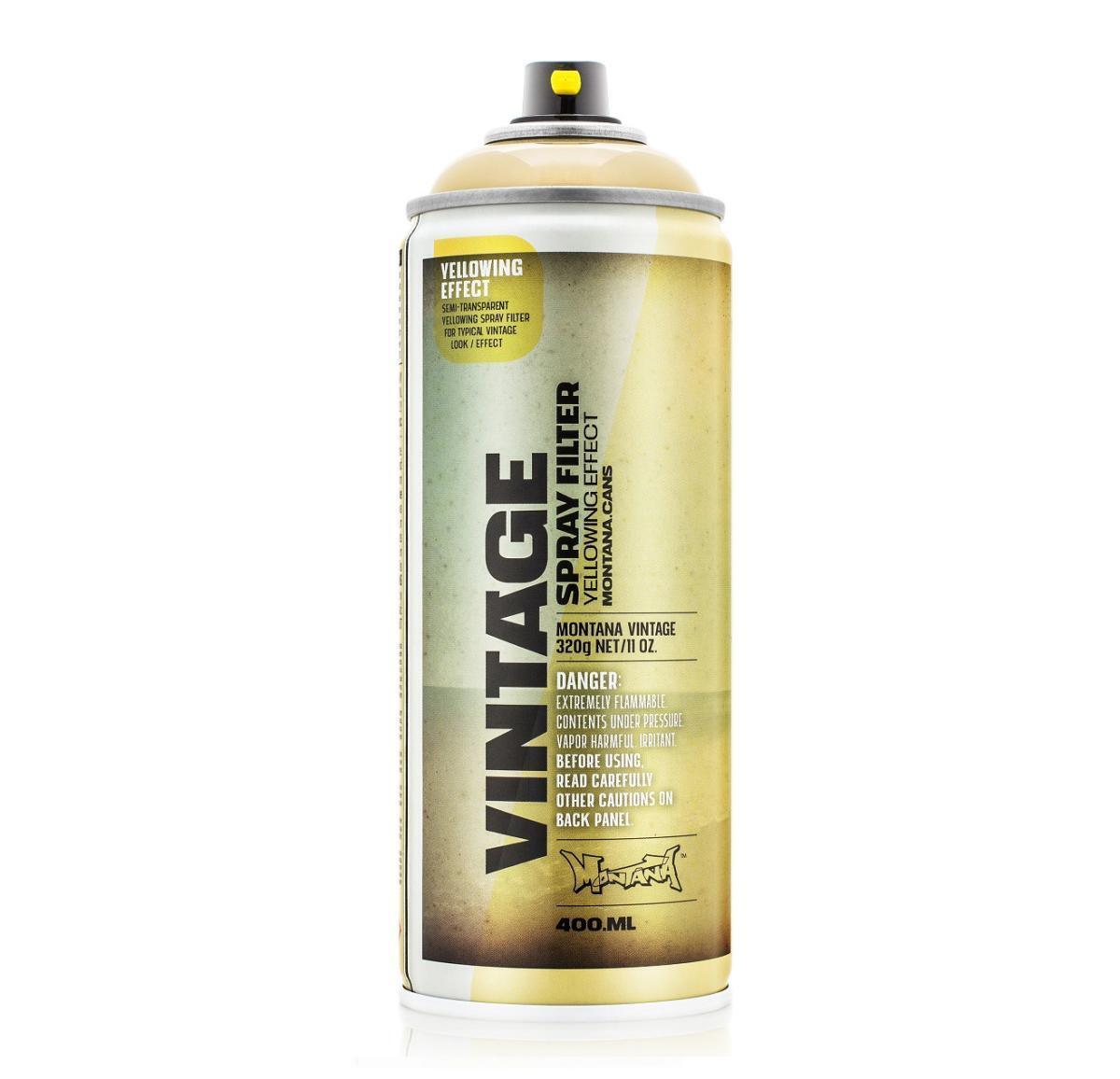 MONTANA VINTAGE YELLOW 400ML FILTER EFFECT - Montana