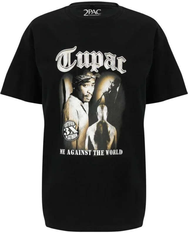 UPSCALE STUDIOS TUPAC MATW SEPIA OVERSIZE TEE MT1809 BLACK