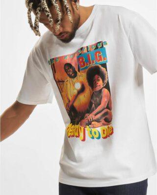 Upscale Studios Biggie Ready To Die Oversize Tee White MT1820