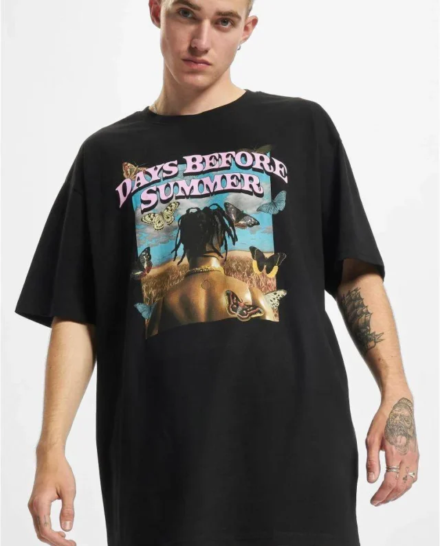 Upscale Studios Days Before Summer Oversize Tee Black  MT1840
