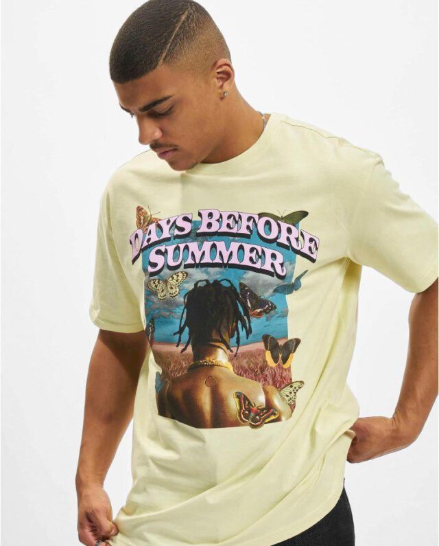Upscale Studios Days Before Summer Oversize Tee Soft Yellow MT1840
