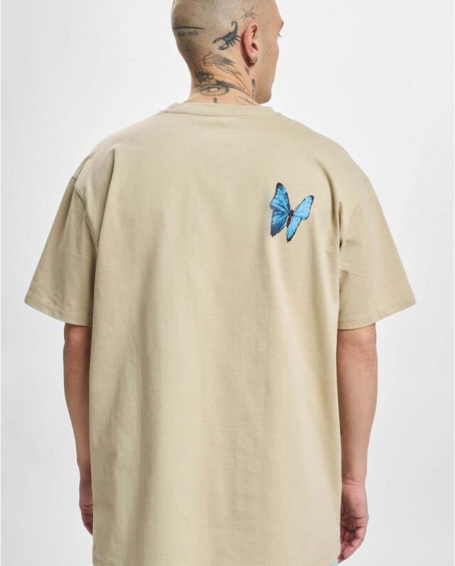 Upscale Studios Le Papillon Oversize Tee Sand MT1899 - Upscale Studios