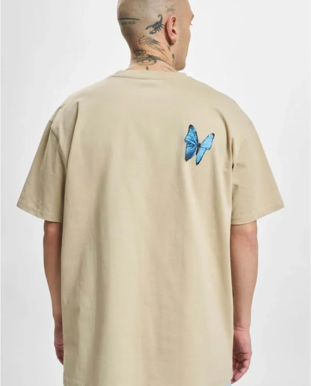 Upscale Studios Le Papillon Oversize Tee Sand MT1899 - Upscale Studios