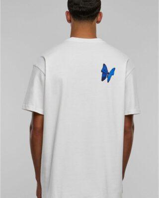 Upscale Studios Le Papillon Oversize Tee White MT1899 - Upscale Studios