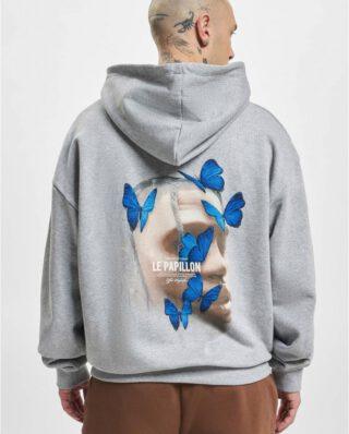 Upscale Studios Le Papillon Heavy Oversize Hoody Grey Article MT1919 - Upscale Studios