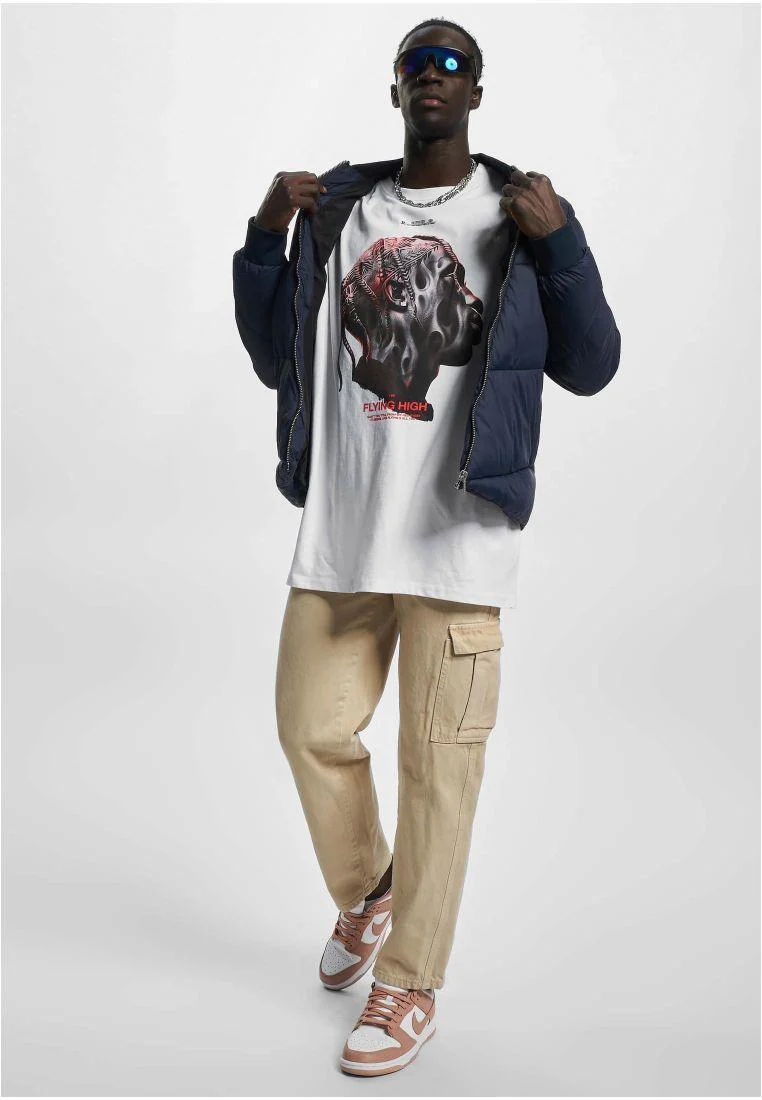 Upscale Studio Flying High Oversize Tee White MT1981 - Image 3