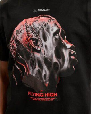 Upscale Studio Flying High Oversize Tee Black MT1981 - Upscale Studios