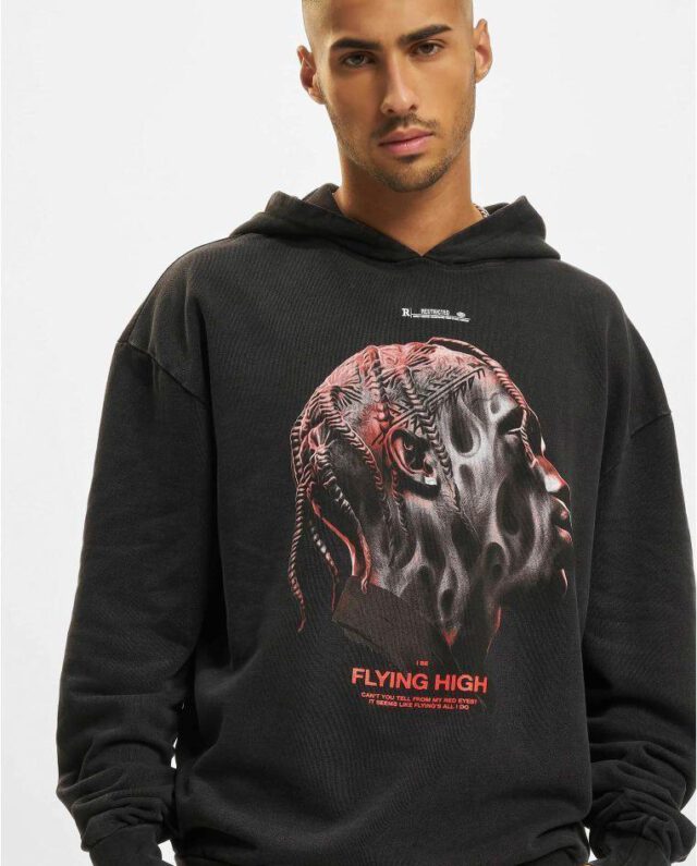 Upscale Studios Flying High Hoodie Acid Black MT1982