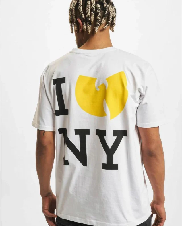 MT2104_Mw2-00220 Upscale Studio WU Tang Loves NY Oversize Tee White MT2104 - Rap Merch