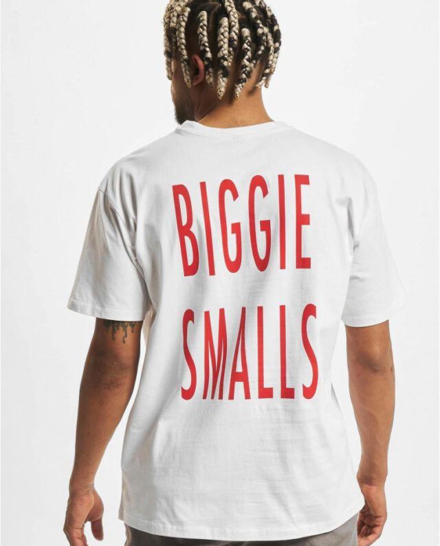 Upscale Studios Biggie Smalls Concrete Oversize Tee White MT2107 - Notorius Big