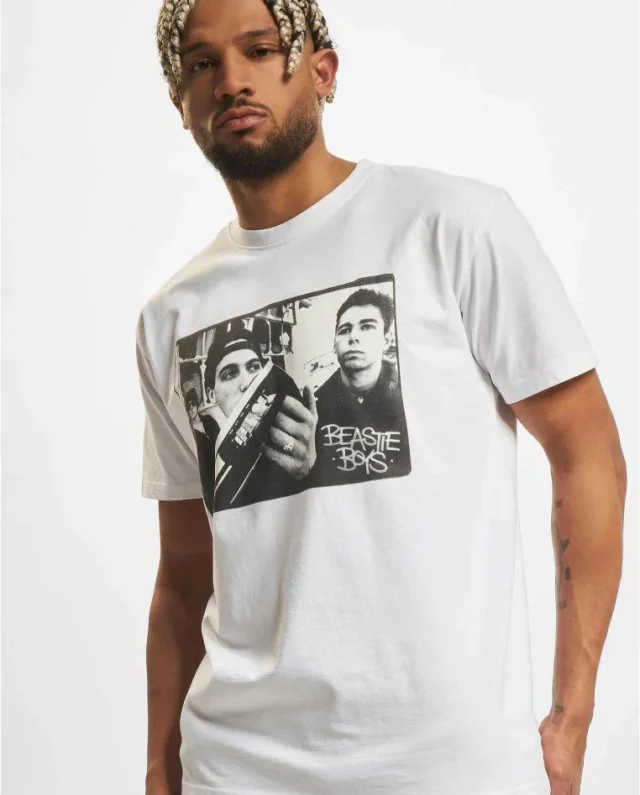 Upscale Studios Beastie Boys Check your Head Oversize Tee White MT2115