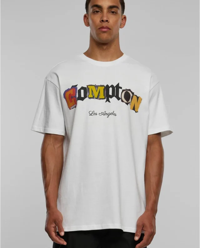 Upscale Studios Compton L.A. Oversize Tee White MT2459