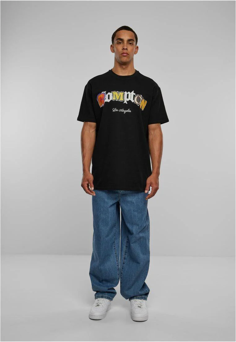 Upscale Studios Compton L.A. Oversize Tee Black MT2459 - Image 2
