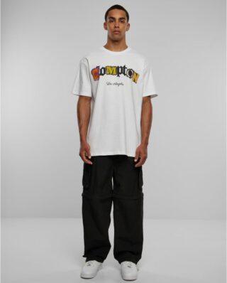 Upscale Studios Compton L.A. Oversize Tee White MT2459 - Rap Merch