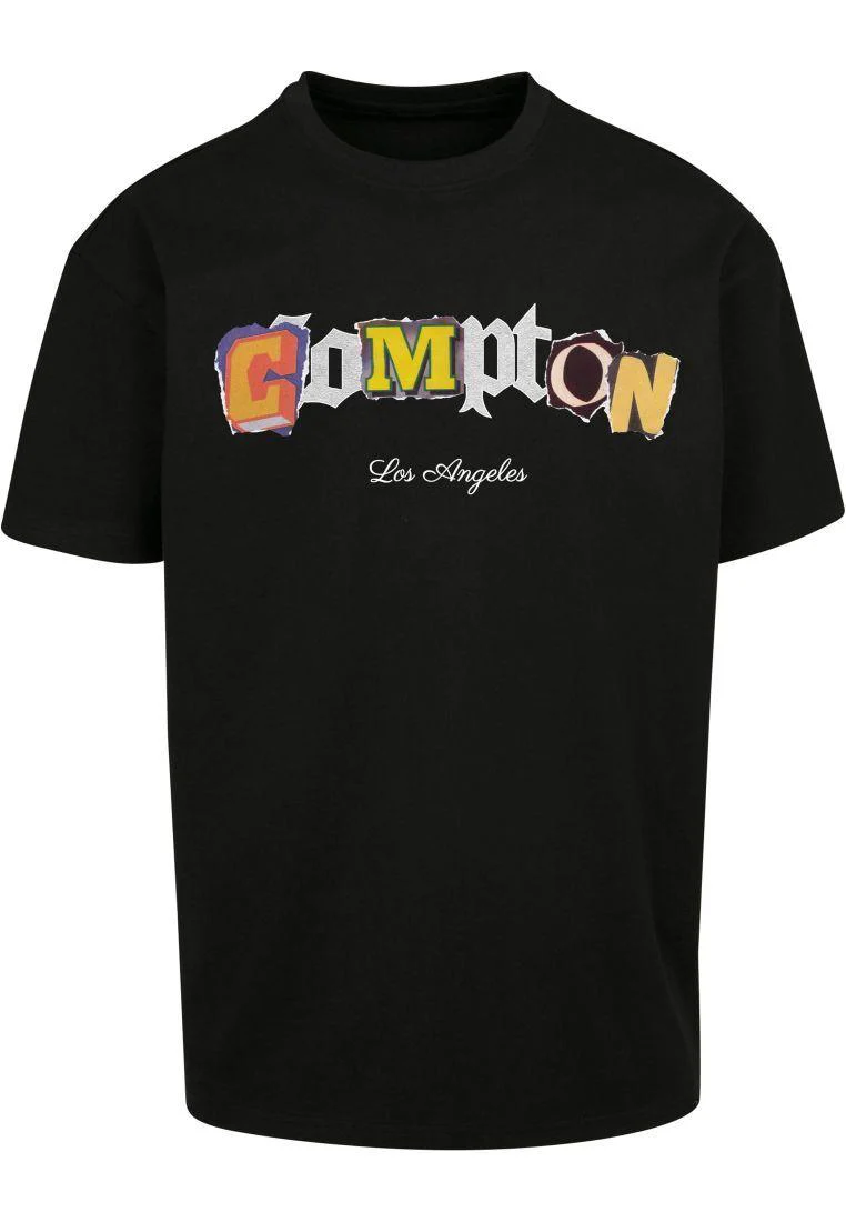 Upscale Studios Compton L.A. Oversize Tee Black MT2459 - Image 4