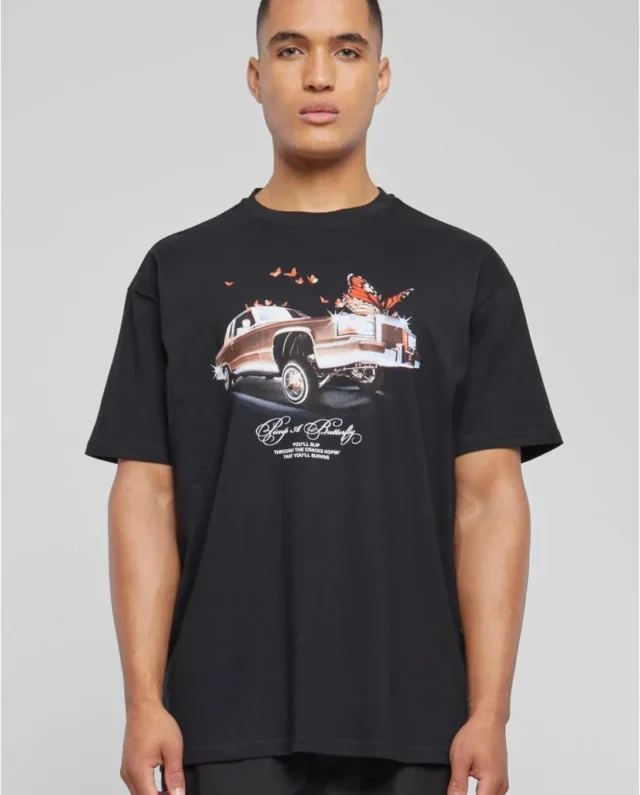 Upscale Studios Pimp a Butterfly Oversize Tee Black MT2464