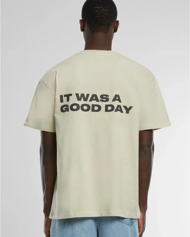 Upscale Studios Ice Cube It’s a good day Oversize Tee Sand MT2728 - Upscale Studios