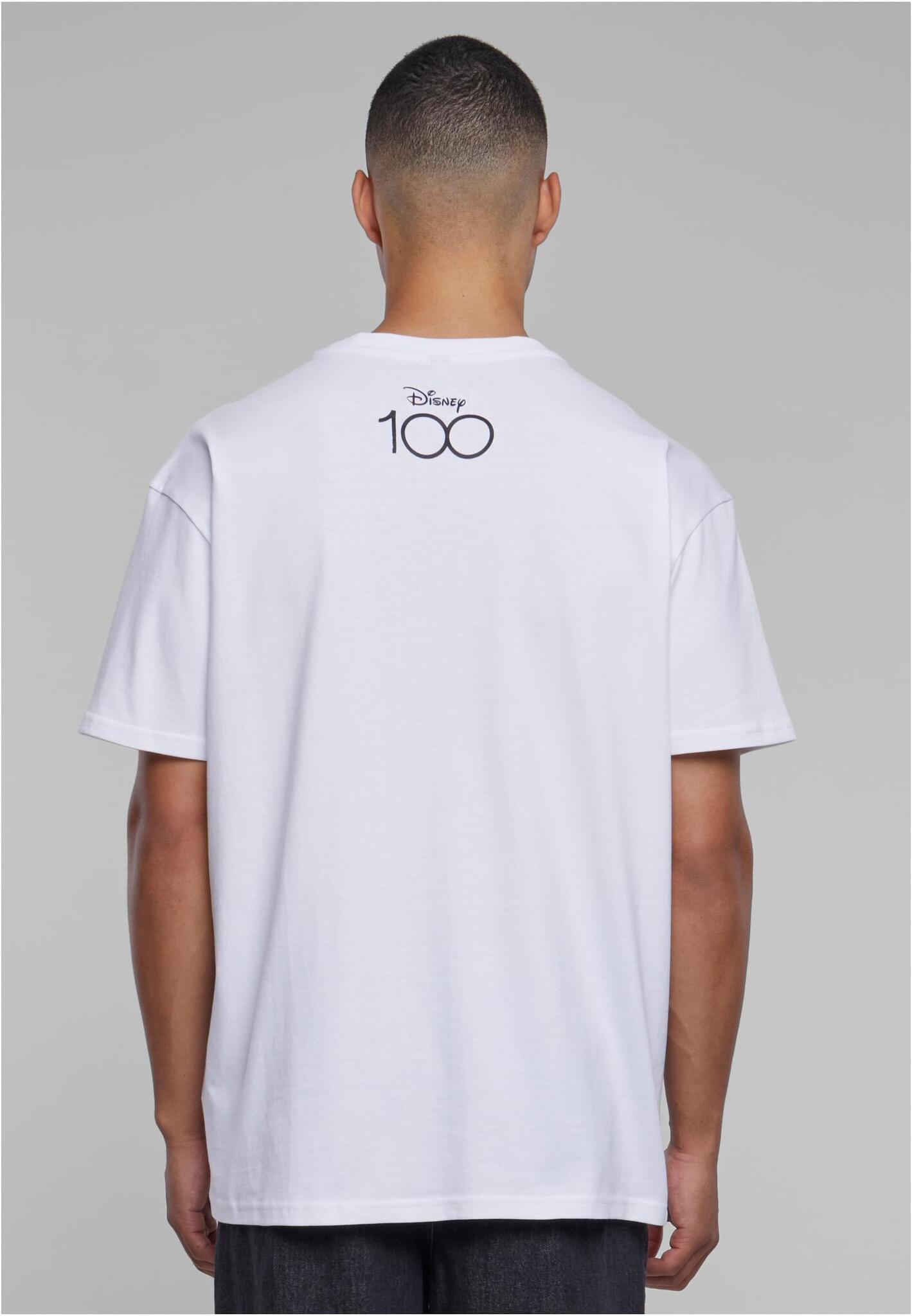 Mister Tee Disney 100 Years of Wonder Logo Oversize Tee White MT2853 - Image 3