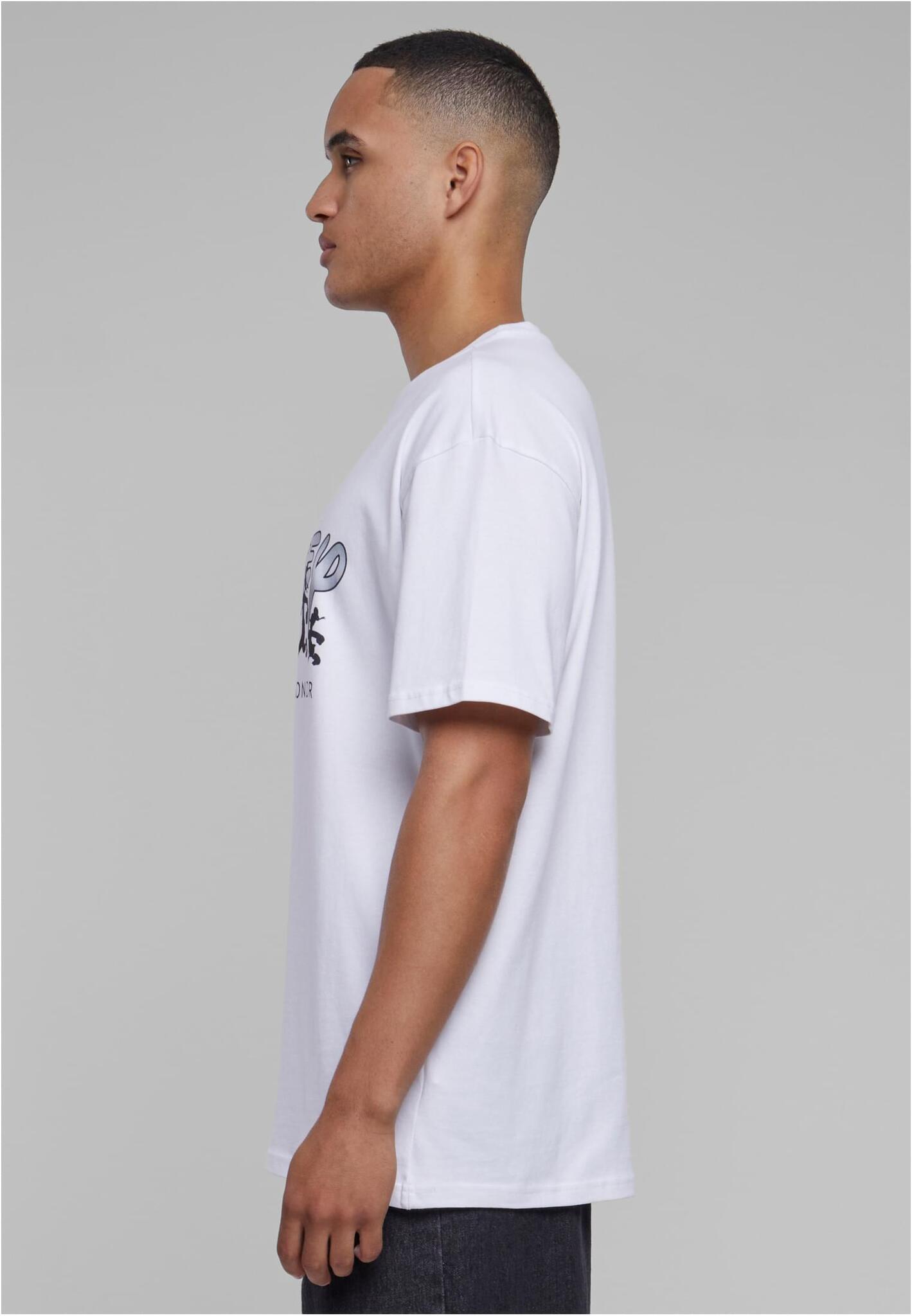 Mister Tee Disney 100 Years of Wonder Logo Oversize Tee White MT2853 - Image 4