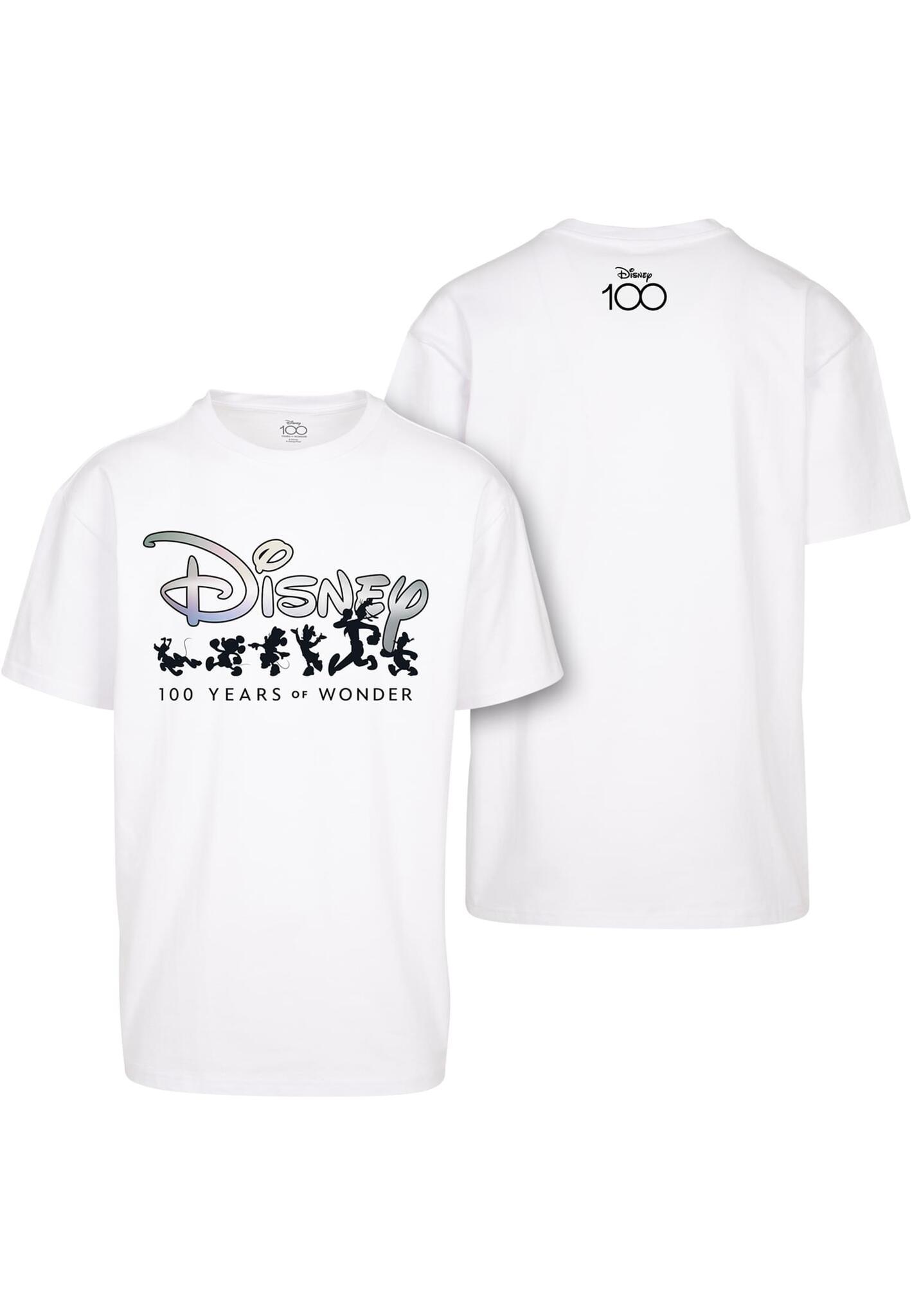 Mister Tee Disney 100 Years of Wonder Logo Oversize Tee White MT2853 - Image 2