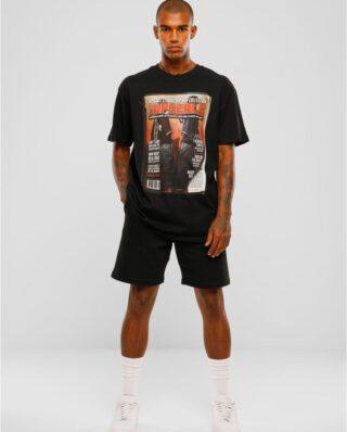 Upscale Studios Oversize T-shirt Magazine Black MT2859 - Upscale Studios