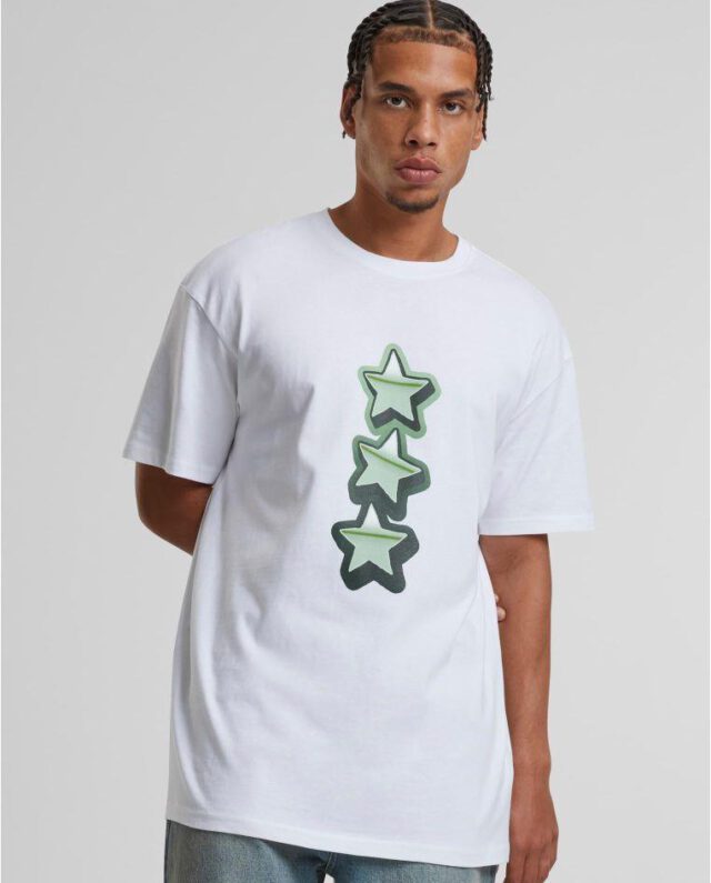 Upscale Studios Peace&Love Heavy Oversize Tee White MT3188