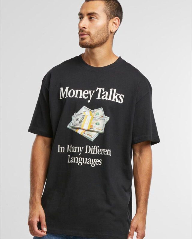 Upscale Studios Money Talks Oversize Tee Black MT3457