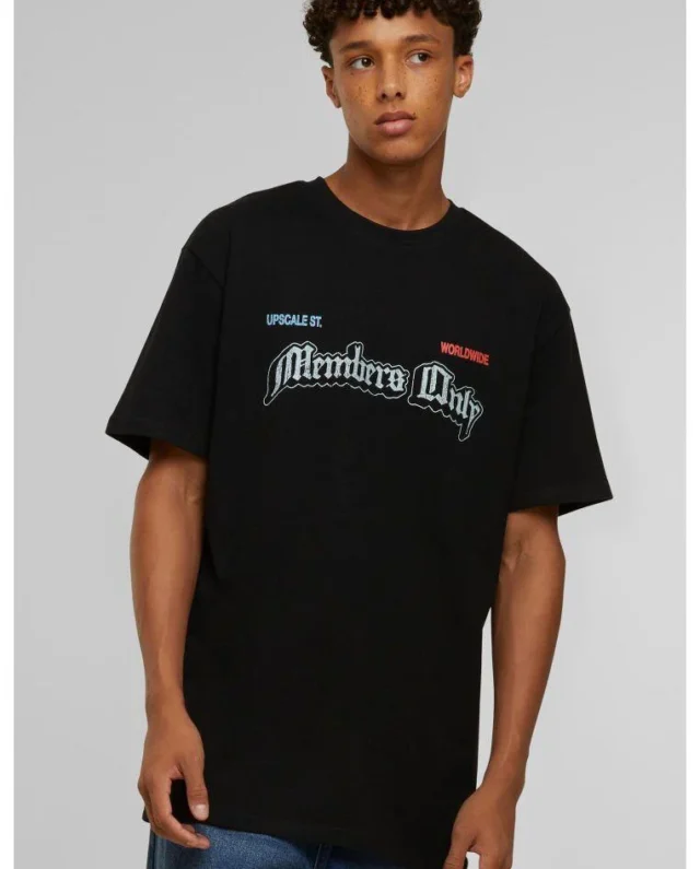 Upscale Studios Only Members Oversize Tee Black MT3600