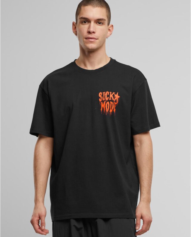 Upscale Studios Psycho Font Oversize Tee Article Black MT3654